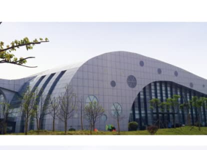 山东会议中心外景网架工程